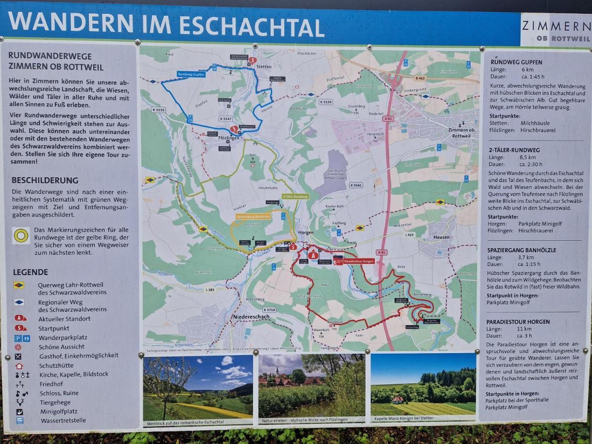 Ferienwohnung Ferienglueck Im Schwarzwald Zimmern ob Rottweil Exterior foto